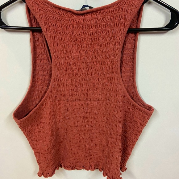 American Eagle Ruffle Tank Top - Picture 4 of 4
